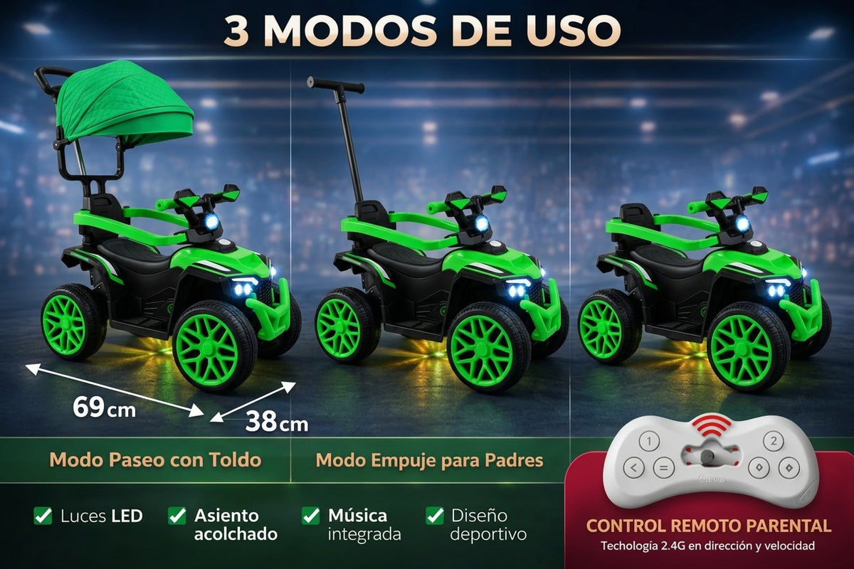 Carro Paseador Niños 3 En1 Tr1305 Carpaeu
