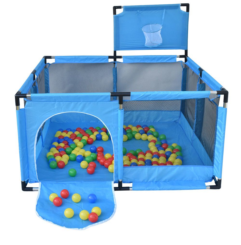 Corral pequeño con obsequio de 50 pelotas