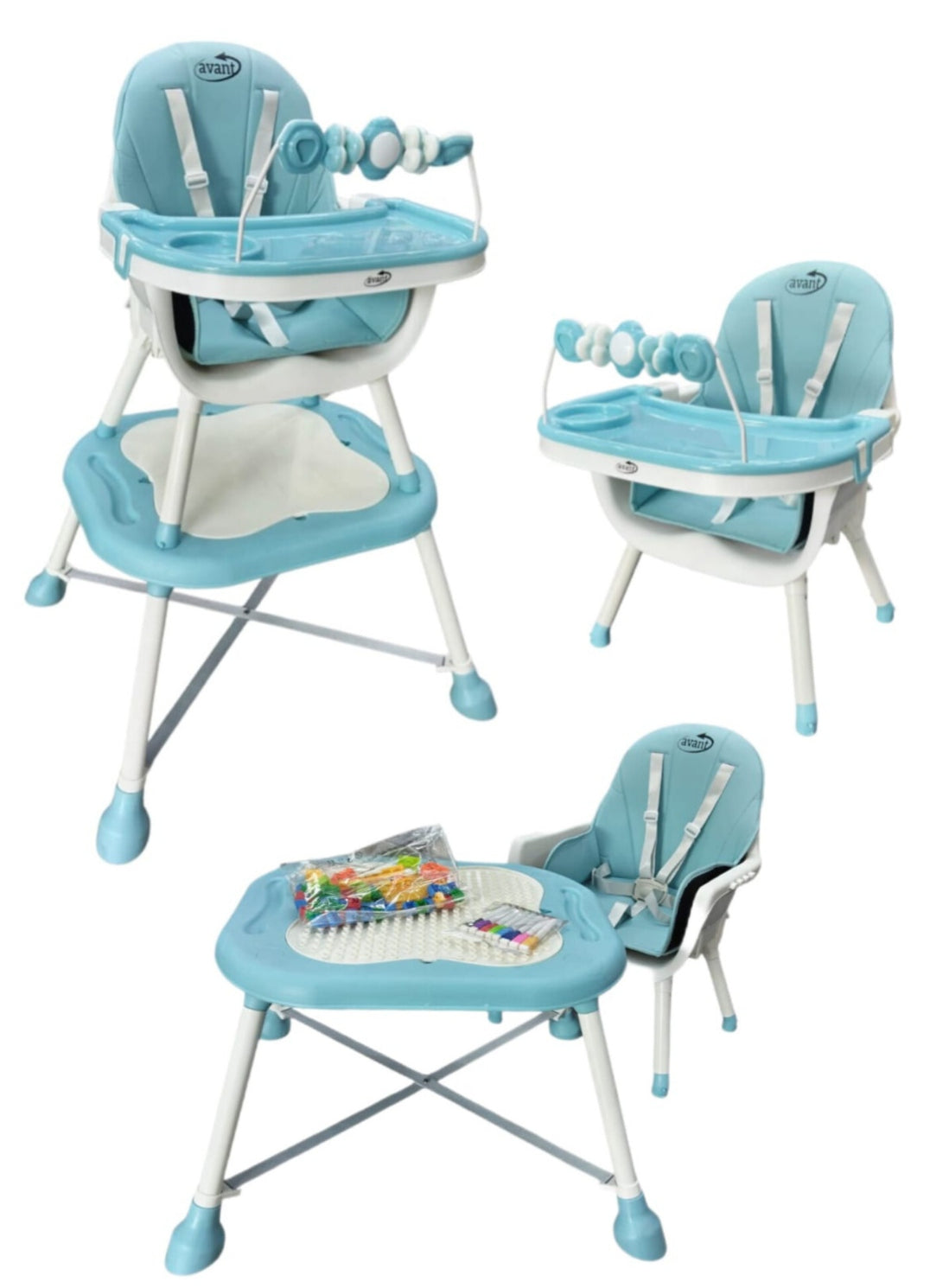 Silla comedor infantil 5 en 1