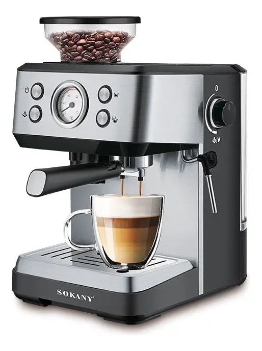 Cafetera Espresso Sokany LG-SK77 (4 en 1)