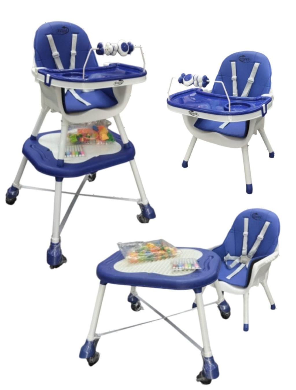 Silla comedor infantil 5 en 1