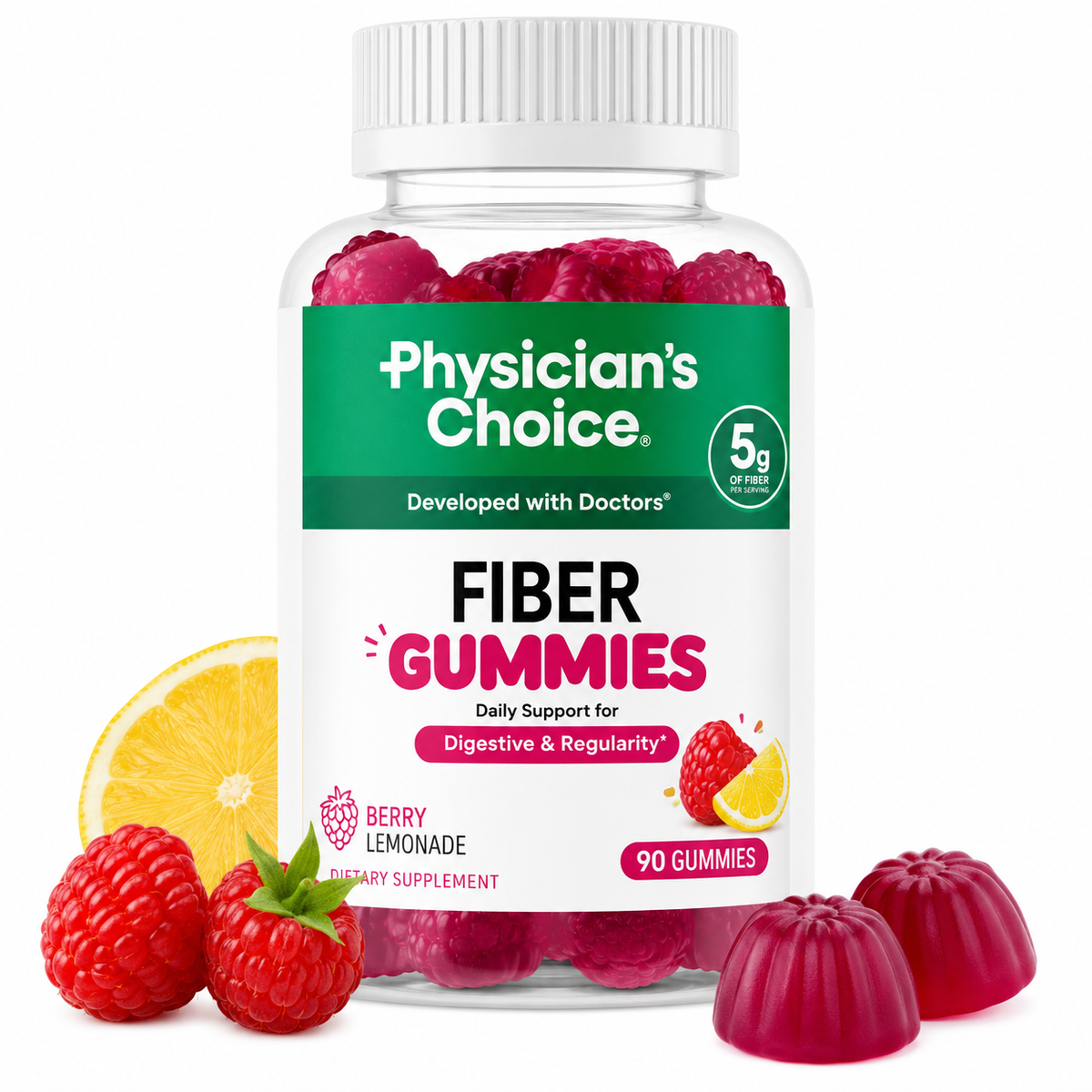 Fiber Gummies X60 Physocans Choice